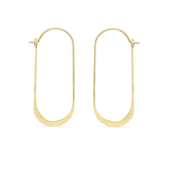 Cindy Leibel Jewelry - NWT Cindy Liebel 14k Kairo hoop earrings
